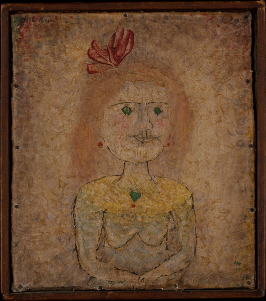 Paul Klee Small Portrait of a Girl in Yellow