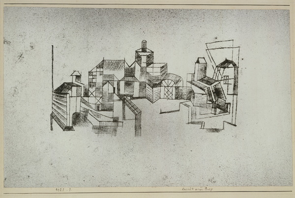 Paul Klee View of a Fortress