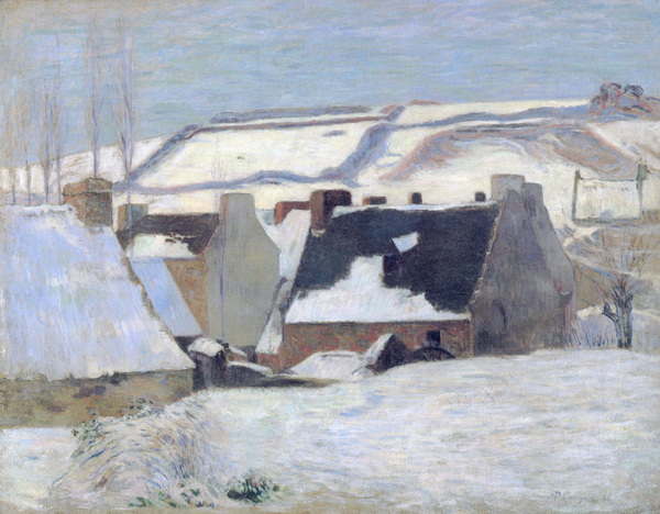 Pont-Aven under the Snow, 1888