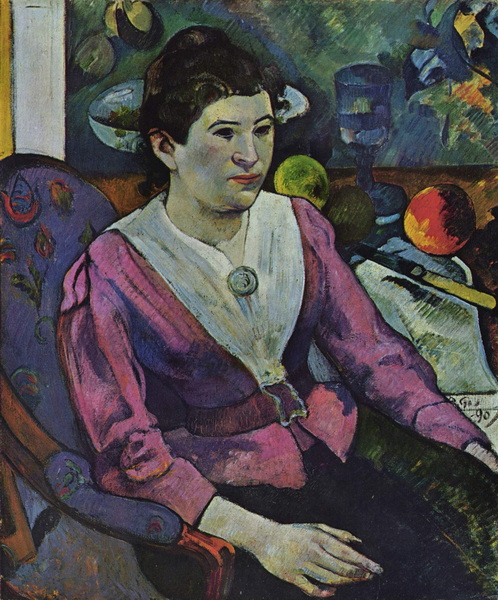 Portrait of Marie Derrien Lagadu, 1890