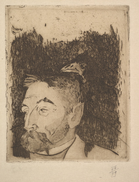 Portrait of Stephane Mallarme, 1891