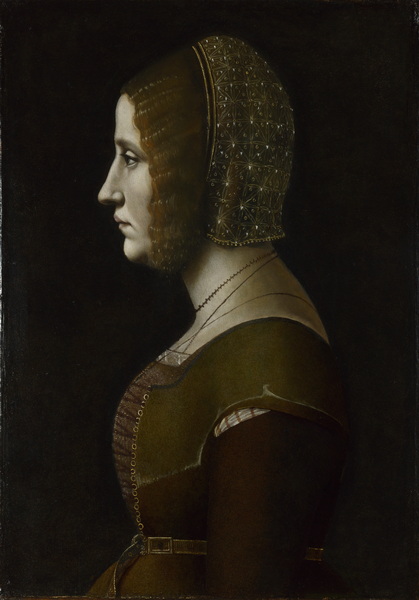 Portrait of a Lady in Profile (London, National Gallery)