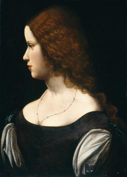 Portrait of a Young Woman (c. 1500) (47.3 x 34.3) (Washington, National Gallery)