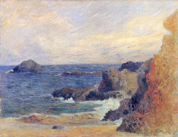 Rocks on the Seashore, 1886