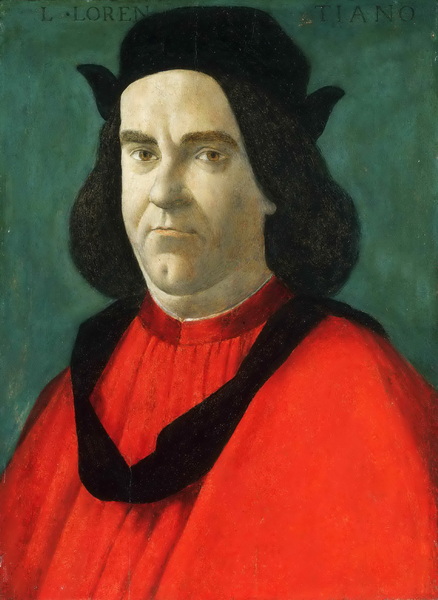 Sandro Botticelli (Alessandro di Mariano Filipepi), Italian (active Florence and Rome), 1445 1510 Portrait of Lorenzo de Lorenzo