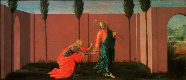 Sandro Botticelli (Alessandro di Mariano Filipepi) Italian (active Florence and Rome) Noli Me Tangere