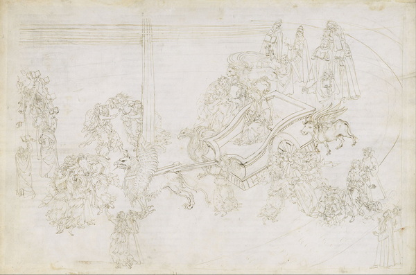 Sandro Botticelli Drawings for Dante s Divine Comedy (Purgatory 31)