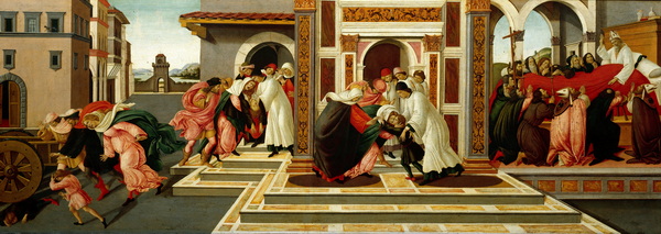 Sandro Botticelli Last Miracle and the Death of St