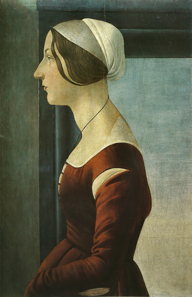 Sandro Botticelli Portrait of a Woman