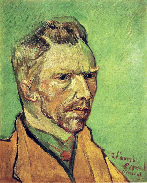 Self Portrait, 1888 01-Van Gogh