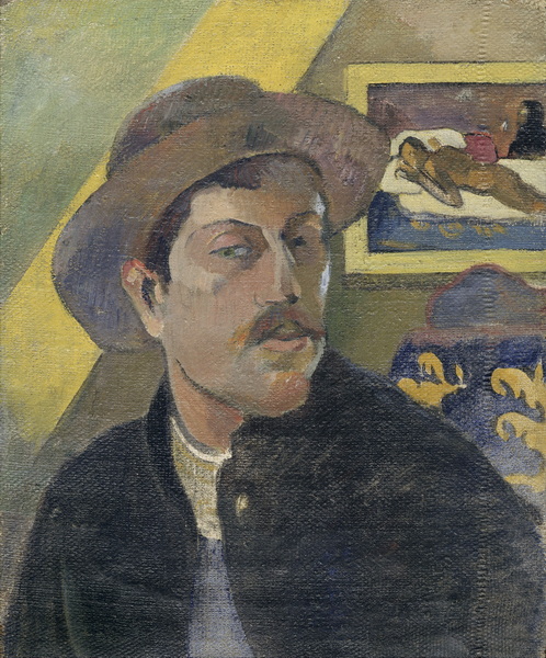 Self Portrait with a Hat, 1893-94