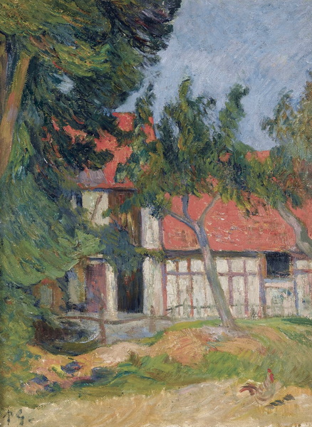 Stable near Dieppe, 1885