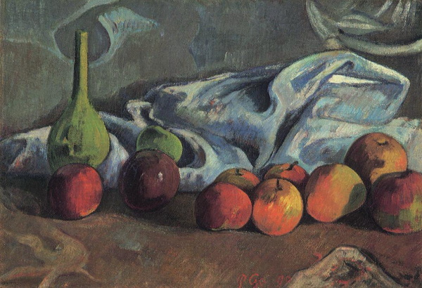 Still Life with Apples and Green Vase, 1890