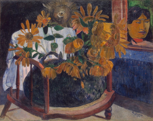 Still Life with Sunflowers on an Armchair, 1901 (small version)