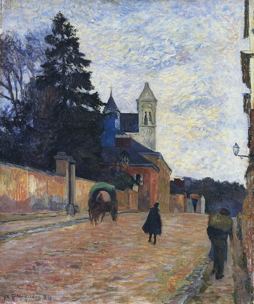 Street in Rouen, 1884