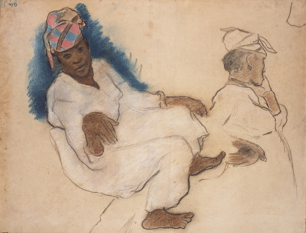 Study of Martinique Women, 1887