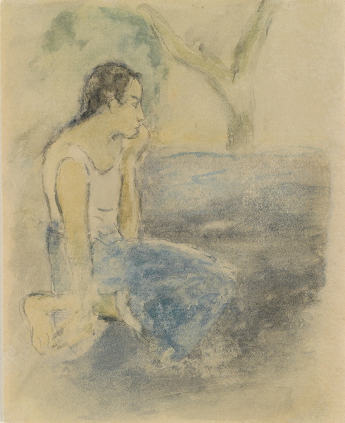 Tahitian Woman Sitting, 1903