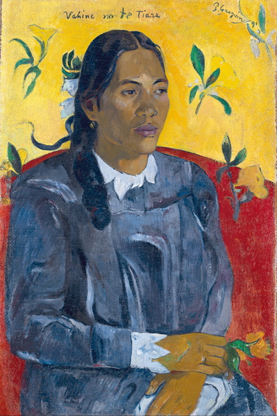 Tahitian Woman with a Flower, 1891