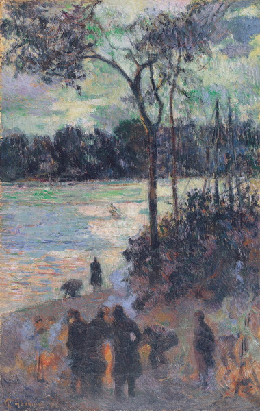 The Fire at the River Bank, 1886