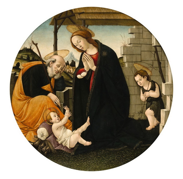 The Holy Family With Saint John The Baptist