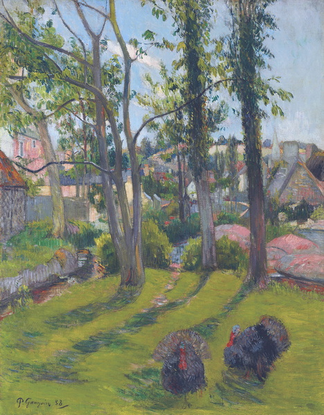 The Turkeys, Pont-Aven, 1888