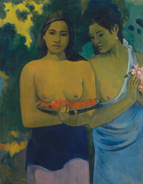 Two Tahitian Women (1899), Paul Gauguin