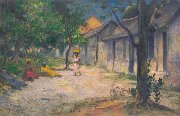 Village in Martinique, 1897