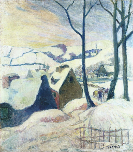 Village under the Snow, 1894