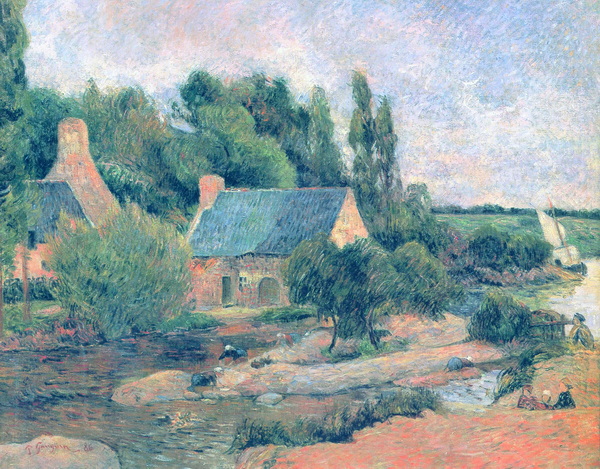 Washerwomen at Simonou Mill, Pont-Aven, 1886