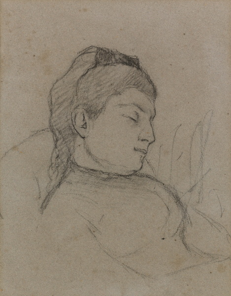 Woman Slumbering, 1884-85