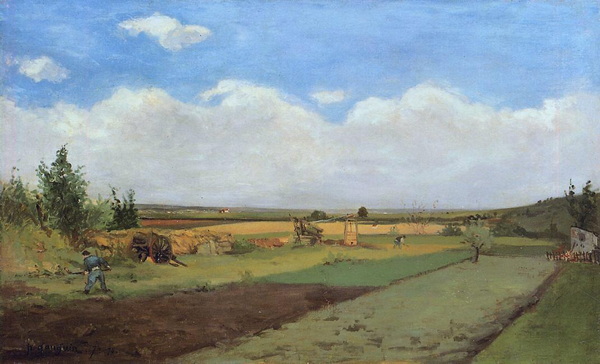 Workoing in a Field, 1873