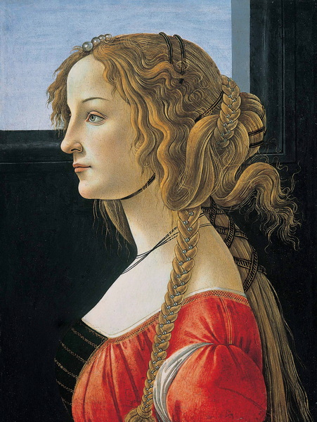 botticelli young woman